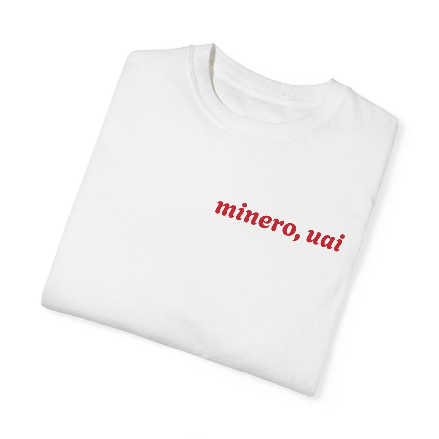 Camisa minero uai, frases portugues