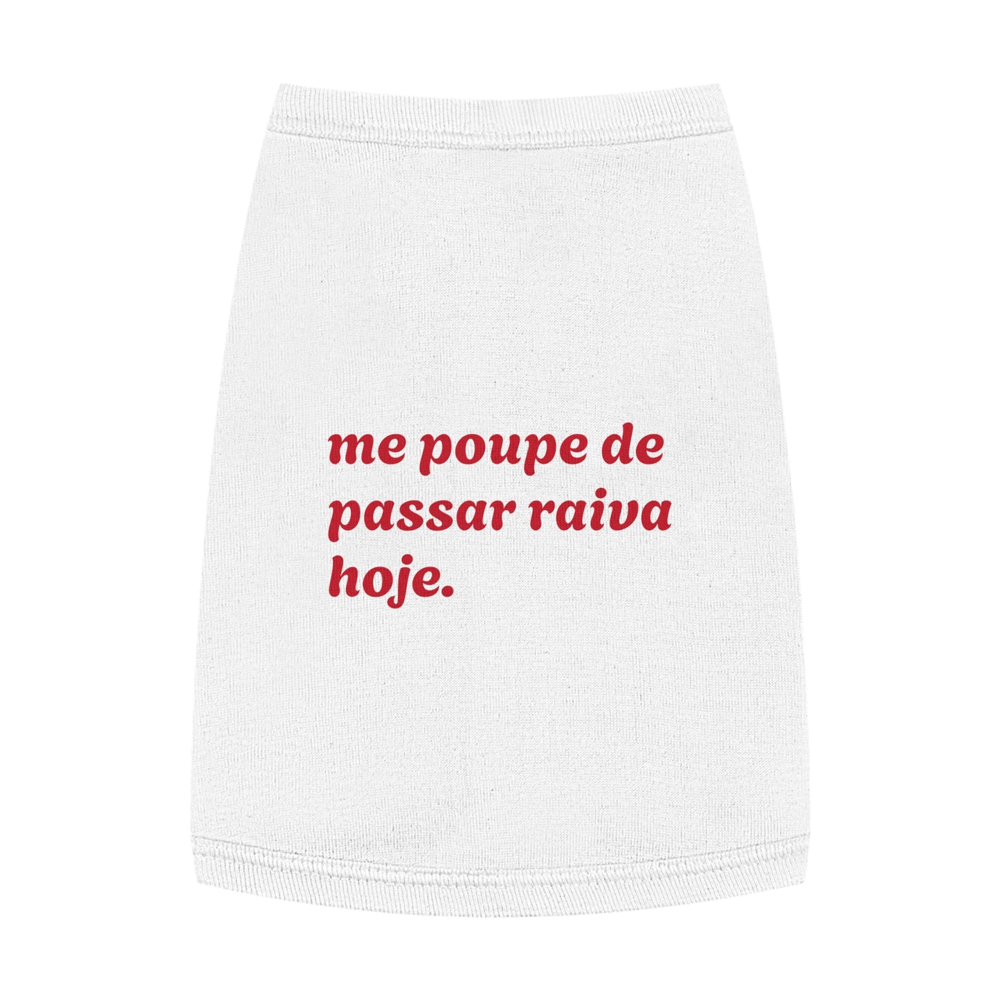 Camisa cachorro me poupe, frases portugues