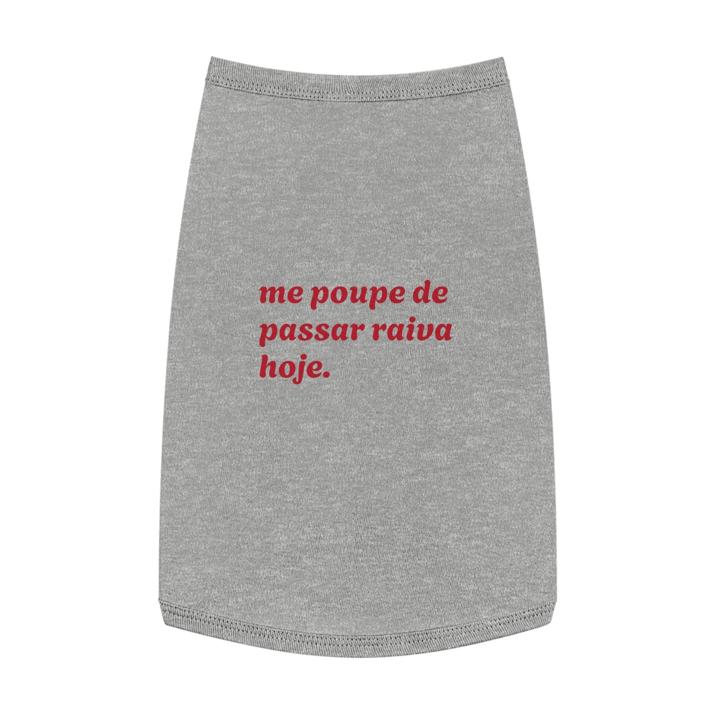 Camisa cachorro me poupe, frases portugues