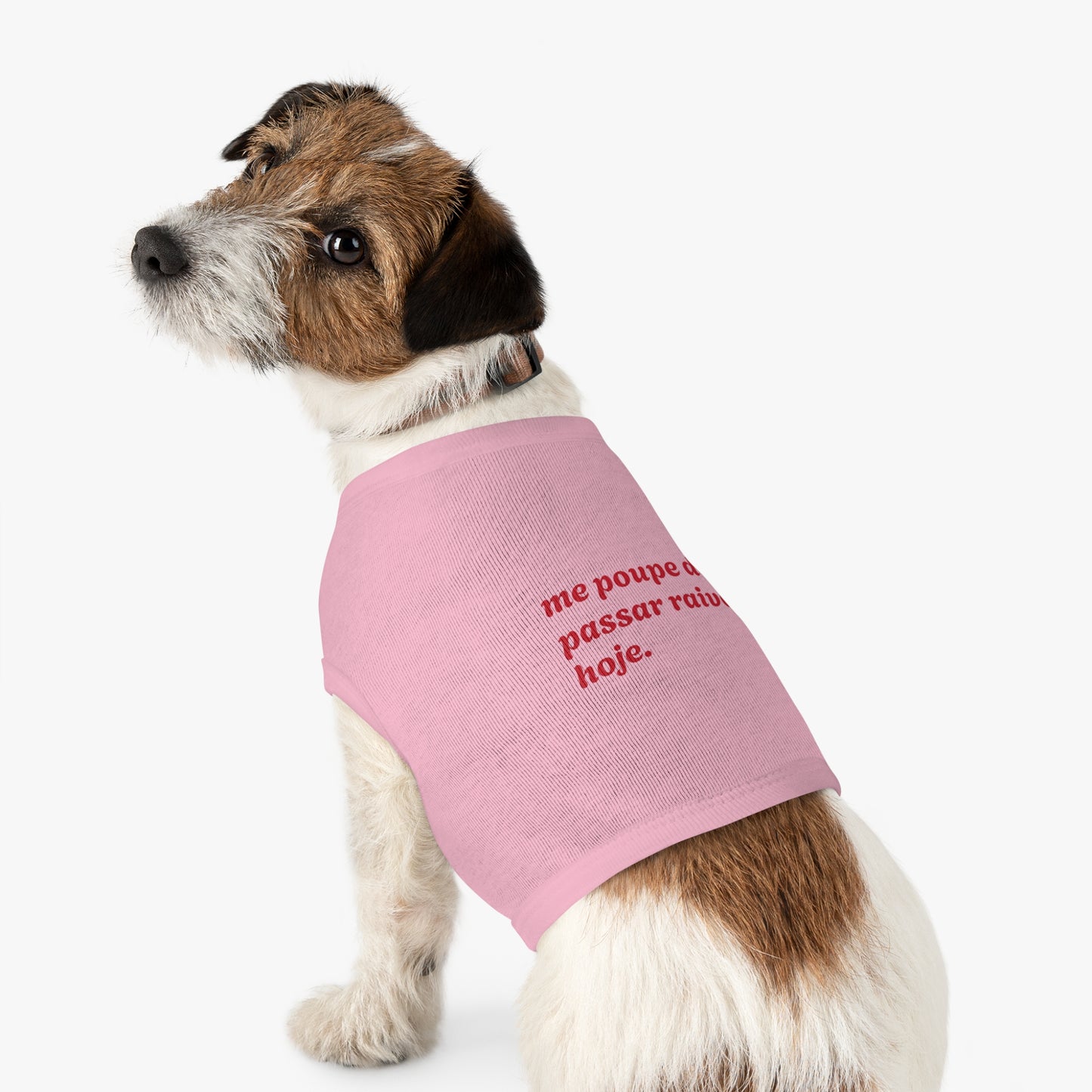 Camisa cachorro me poupe, frases portugues