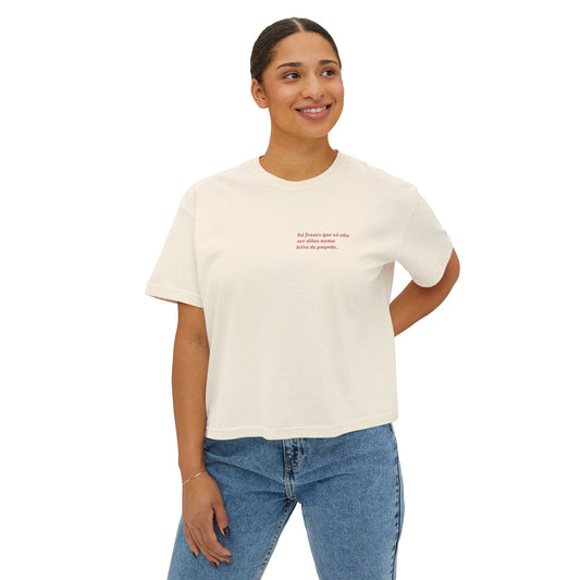 Camisa feminina pagode, frases portugues