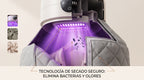 Tecnología de secado seguro que elimina bacterias y olores